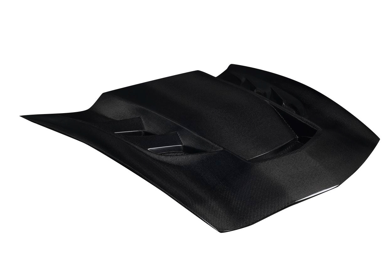 2014-2019 Chevrolet Corvette C7 Carbon Creations Eagle Eye Hood - 1 Piece